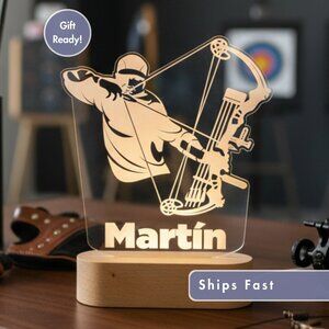 Custom Skate LED Lamp – Unique Nightlight for Skate Fans